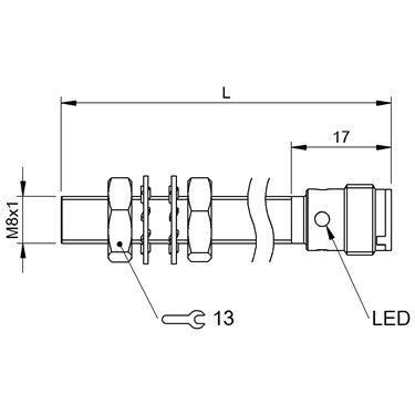BES M08MH1-PSC30B-S04G BALLUFF  - Part Number: BES02W9