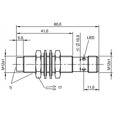 BES M12EF1-PSC10F-S04G-S BALLUFF  - Codice di ordinazione: BES02WE