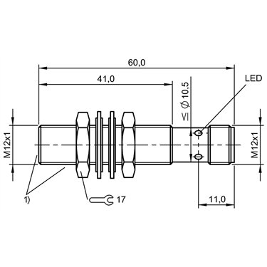 BES M12EG1-NSC60Z-S04G-S11 BALLUFF  - Codice di ordinazione: BES02WF