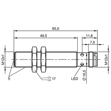 BES M12EI-PSC40B-S04G-S BALLUFF  - Codice di ordinazione: BES02NA