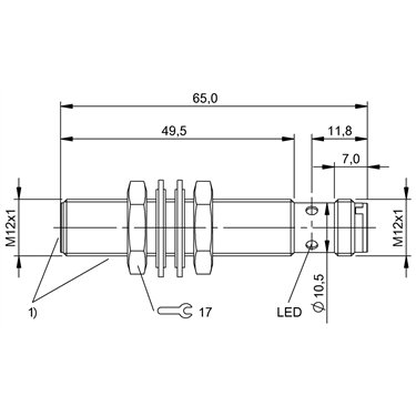 BES M12EI-PSC40B-S04G-S01 BALLUFF  - Codice di ordinazione: BES02NC