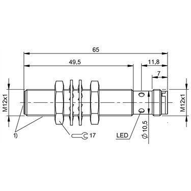 BES M12EI-PSC40B-S04G-S03 BALLUFF  - Codice di ordinazione: BES056A