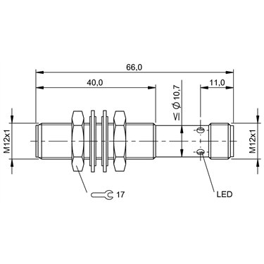 BES M12EL-PSC20B-S04G-M01 BALLUFF  - Codice di ordinazione: BES01PP