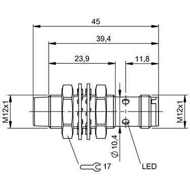 BES M12MD-PSC80F-S04G BALLUFF  - Codice di ordinazione: BES01PY