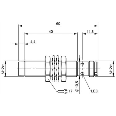 BES M12MF1-POC10F-S04G BALLUFF  - Codice di ordinazione: BES02WP