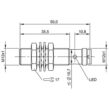 BES M12MF-UOC30B-S04G BALLUFF  - Codice di ordinazione: BES024K