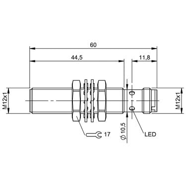 BES M12MG1-PSC80B-S04G BALLUFF  - Codice di ordinazione: BES05KH