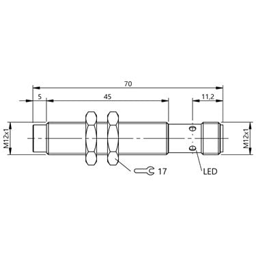 BES M12MG2-GNX40F-S04G-EXC BALLUFF  - Part Number: BES05MY