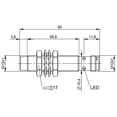 BES M12MG-NSC80F-S04G BALLUFF  - Codice di ordinazione: BES004F