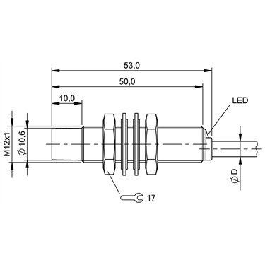 BES M12MG-PSC80F-BV05 BALLUFF  - Codice di ordinazione: BES04FR