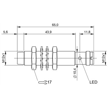 BES M12MI-PAC80F-S04G BALLUFF  - Codice di ordinazione: BES05F1