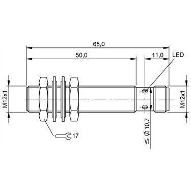 BES M12MI-PSC30B-S04G-W BALLUFF  - Codice di ordinazione: BES02K1