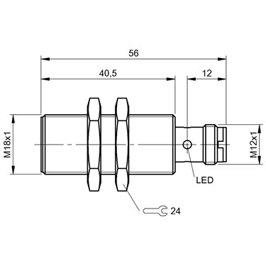 BES M18EG1-PSC80S-S04G-S BALLUFF  - Codice di ordinazione: BES05K8