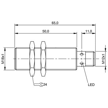 BES M18EI-POC80B-S04G-L01 BALLUFF  - Codice di ordinazione: BES0438