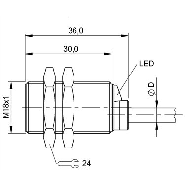 BES M18MD-PSC80B-BP03-003 BALLUFF  - Codice di ordinazione: BES04UE