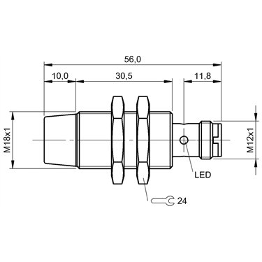 BES M18ME-POC80F-S04G BALLUFF  - Codice di ordinazione: BES057E