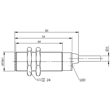 BES M18MF2-PSC50B-BV02-EXD BALLUFF  - Codice di ordinazione: BES05L2