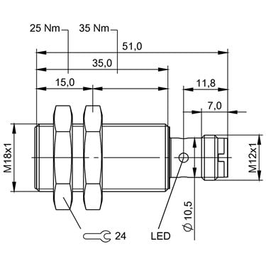 BES M18MF-USC70B-S04G BALLUFF  - Codice di ordinazione: BES02NR
