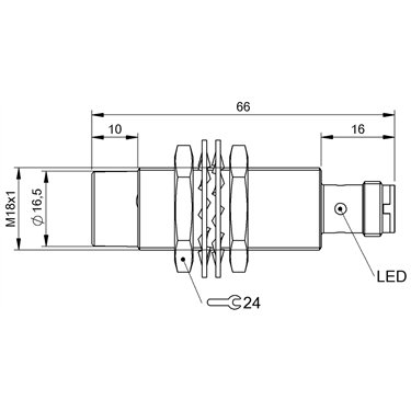 BES M18MG-PSC20F-S04G BALLUFF  - Codice di ordinazione: BES05EY