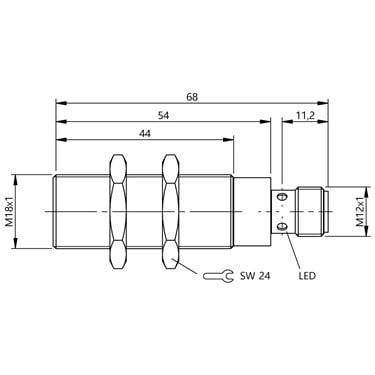 BES M18MH2-GNX50B-S04G-EXC BALLUFF  - Part Number: BES05MZ