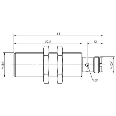 BES M18MI-PSC50A-S04G-W09 BALLUFF  - Codice di ordinazione: BES05Y1