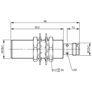 BES M18MI-PSC80A-S04G-W10 BALLUFF  - Codice di ordinazione: BES05PP