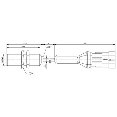 BES M18MI-PSC80B-BP00,15-Z10 BALLUFF  - Codice di ordinazione: BES05YH