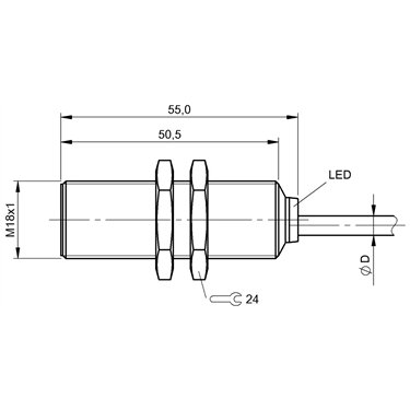 BES M18MI-PSC80B-BV02 BALLUFF  - Codice di ordinazione: BES008E