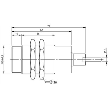 BES M30MH2-GNX15F-BT02-EXB BALLUFF  - Codice di ordinazione: BES05NU