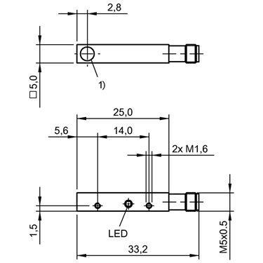 BES Q05AC-PSC15B-S26G BALLUFF  - Codice di ordinazione: BES01RP