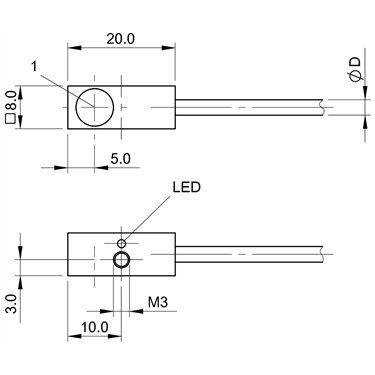 BES Q08MEC-PSC20B-EP02 BALLUFF  - Codice di ordinazione: BES03U2