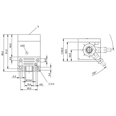 BES Q40KFU-GNX20B-S92G-EEX BALLUFF  - Codice di ordinazione: BES02ZZ