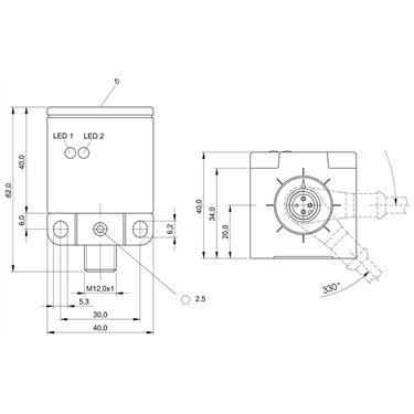 BES Q40KFU-PAC20A-S04G BALLUFF  - Codice di ordinazione: BES0216