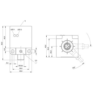 BES Q40KFU-PAC30F-S04G BALLUFF  - Codice di ordinazione: BES021E