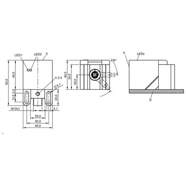 BES Q40KGU-PAC25Z-S04G-011 BALLUFF  - Codice di ordinazione: BES0224