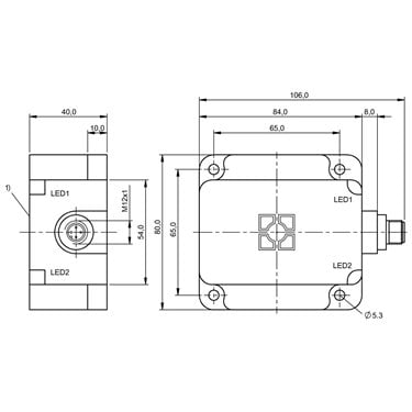 BES Q80KA-PAH50F-S04Q BALLUFF  - Codice di ordinazione: BES0226