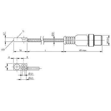 BES R04MC-PSC20B-EP00,2-GS04-107 BALLUFF  - Codice di ordinazione: BES04YL