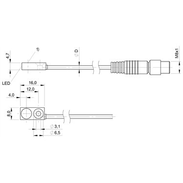 BES R04MC-PSC20B-EP00,3-GS49-106 BALLUFF  - Codice di ordinazione: BES04FA