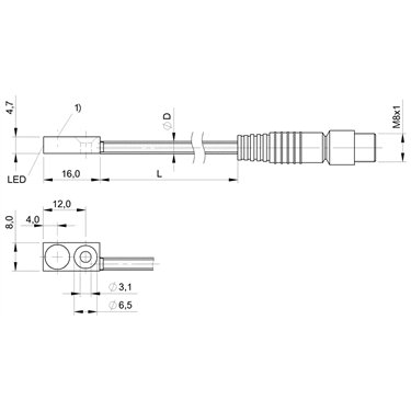 BES R04MC-PSC20B-EP00,5-GS49-107 BALLUFF  - Codice di ordinazione: BES05KZ
