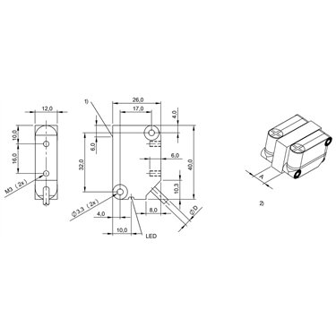 BES R05KB-PSC40B-EV03 BALLUFF  - Codice di ordinazione: BES01ZC