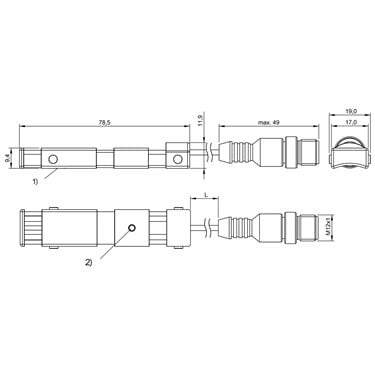 BES Z06K-PSC16F-BP00,1-GS04 BALLUFF  - Codice di ordinazione: BES0429