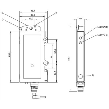 BFB 75K-001-N-S75 BALLUFF  - Part Number: BFB0002