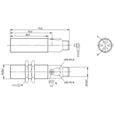 BFB M18M-011-P-S4 BALLUFF  - Part Number: BFB000C