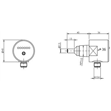 BFF T7040-JA001-D06A2A-S4 BALLUFF  - Part Number: BFF0003