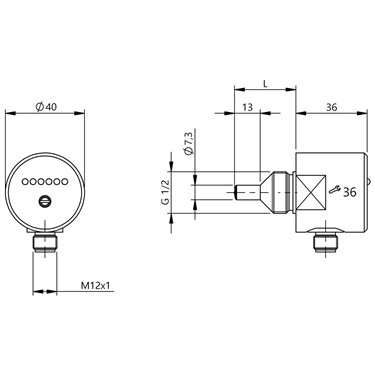 BFF T7048-HA001-D06A2A-S4 BALLUFF  - Codice di ordinazione: BFF0002