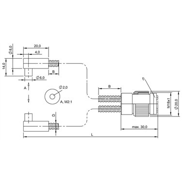 BFO 18A-LEE-MZG-20-2 BALLUFF  - Codice di ordinazione: BFO0016