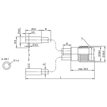 BFO 18A-LFF-SMG-10-0,5 BALLUFF  - Codice di ordinazione: BFO001U