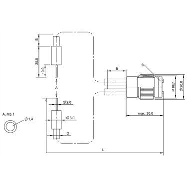 BFO 18A-LGG-SMG-10-0,5 BALLUFF  - Codice di ordinazione: BFO0023