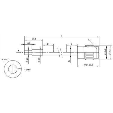 BFO 18A-XAC-SMG-30-2,5 BALLUFF  - Codice di ordinazione: BFO002Z