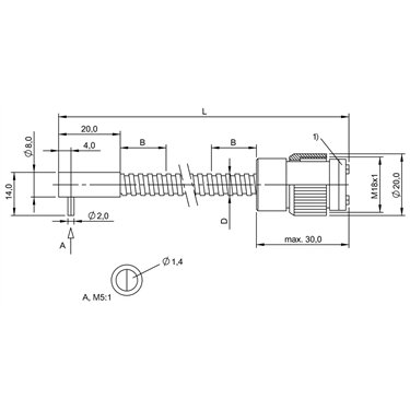 BFO 18A-XAF-MZG-15-0,5 BALLUFF  - Codice di ordinazione: BFO003H